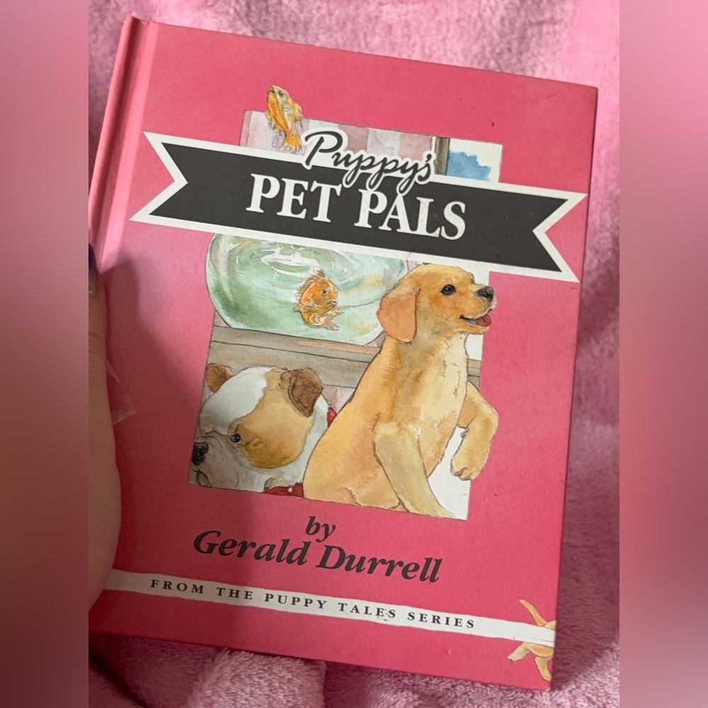 Vintage puppy’s pet pals mini book